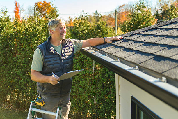 Professional Hail Damage Roof Repair technician working in Sewanee, TN
